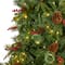 9ft. Pre-Lit Norway Mixed Pine Artificial Christmas Tree, Clear LED Lights